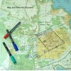 MTT PL - Vui-Tui Map Marking Protractor for Military map