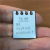 Unbelievable to-do List Enamel Lapel Pin,Lazy People Fashion Reminder Metal