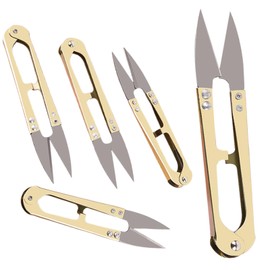 5 Pack Thread Snips Scissors Yarn Sewing Cutter Nipper Cloth Embroidery Scissors, Thread Cutter, Small Scissors, Sewing Scissors for Stitch, DIY Supplies