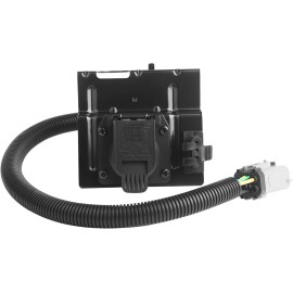 VEHITO 4 & 7 Pin Tow Trailer Hitch Wiring Plug Assembly for 1999~2001 Ford F-250 F-350