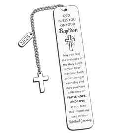 2025 Baptism Gifts for Teenage Girl Teen Christian Bookmarks for Women Catholic Bible Bookmark First Communion Gifts for Girls Religious Faith Confirmation Gifts Easter Basket Stuffers for Teen Girls
