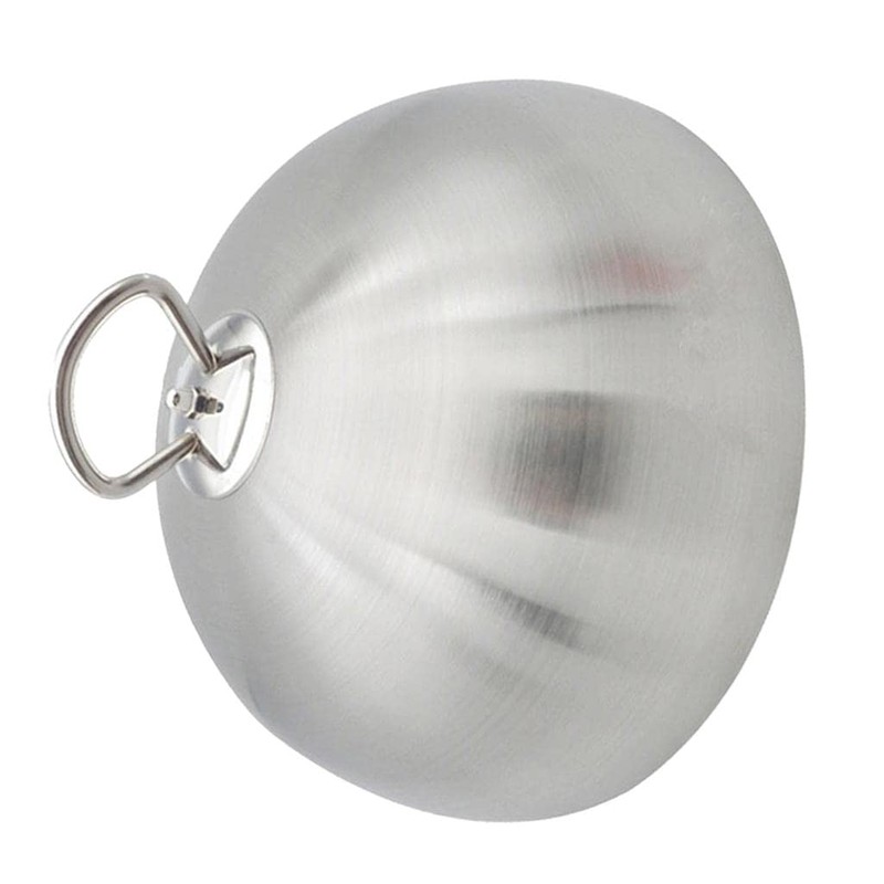 yuksok Stainless Steel Cloche Food Serving Plate Dish Dining Dinner,