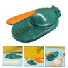 GRIRIW Dumpling Skin Presser Mold Pastry Wrapper Maker for Easy