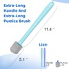 Pumice Stone Toilet Bowl Cleaner,Bathroom Cleaner Brush Toilet Wand Refills