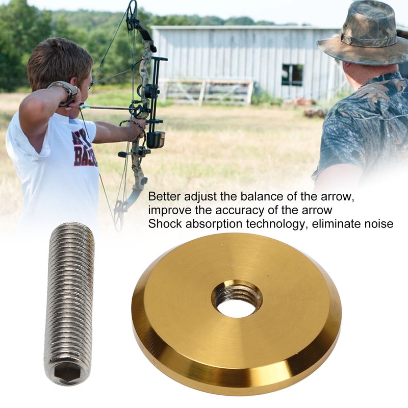 Archery Stabilizer Weights Stainless Steel Archery Bow Stabilizer Balance Weight