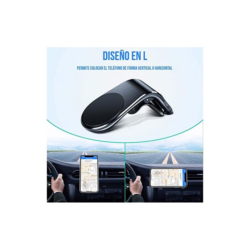 Vimi Soporte De Auto Clip para Celular Magnético con Imán