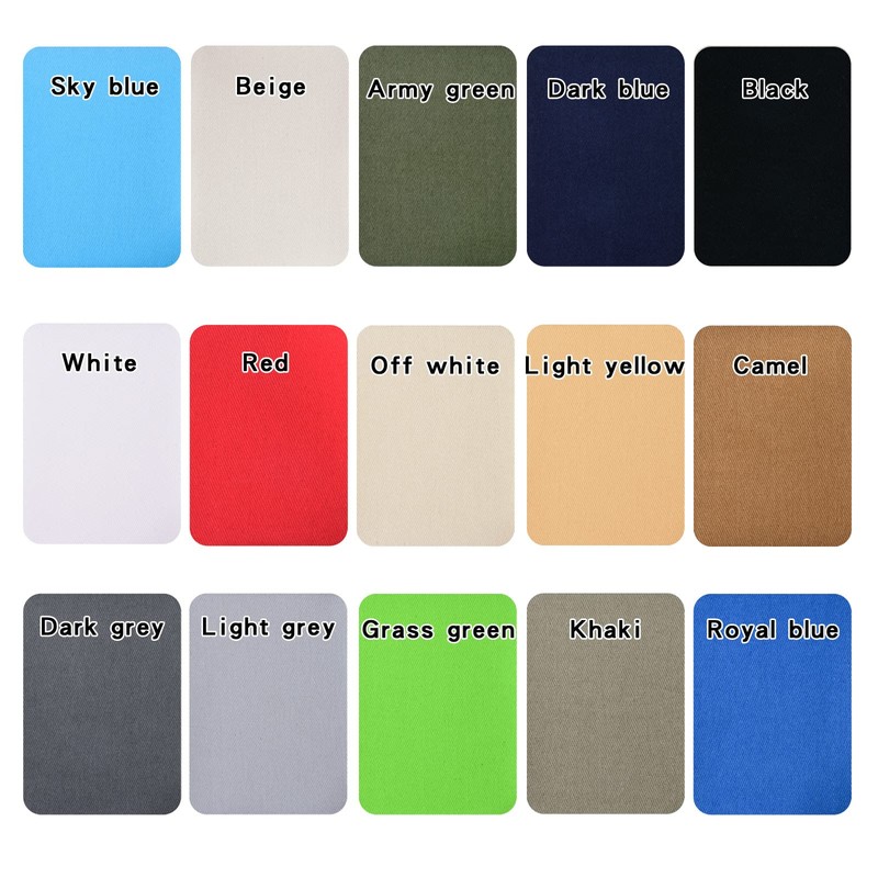 Guokuai 12PCS Premium Quality Fabric Repair Patches Iron-on Patches for