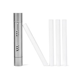 Altatac Car Vent Clip Essential Oil Diffuser Freshener with 4 Fragrance Refill Sticks - 2 Pack-Silver