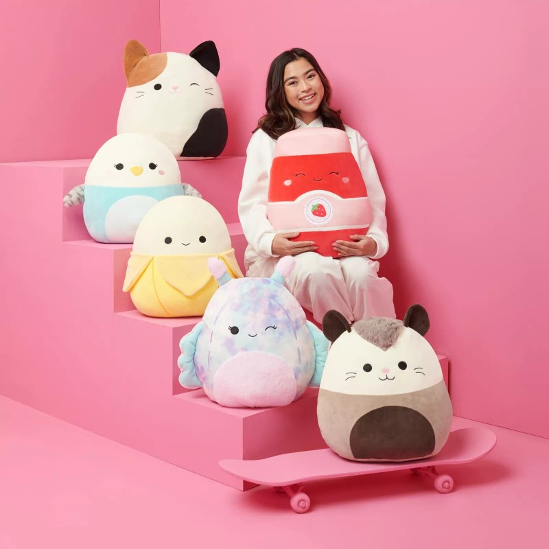 Squishmallows 14 Inch Squishmallows Seamus Mint Green Cow Plush Toy