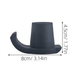 Generic 2pcs Walker Skis for Seniors Non- Walker Glide Essential Mobility Aid Comfortable Foot Support for Homes Nursing Facilities