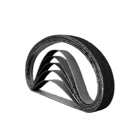 Starcke Premium 1/2 x 18 Silicon Carbide Air File Sanding Belts | For Metal, Glass & Solid Surface (120 Grit, 24 Pack)