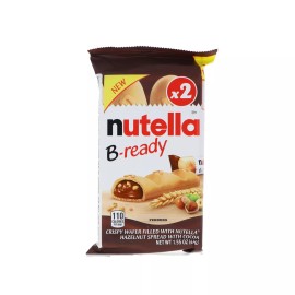 Nutella B-Ready Crispy Wafers, (Packed of 2) 16 count.