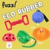 Fuzzl Eco Rubber Magic Shroom Treat Toy - Green -