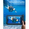 Lamicall 2Packs Waterproof Pouches, Beach Vacation Essentials for Wemen Men,
