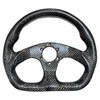 Hiracing Universal 320mm Full Carbon Fiber Racing Steering Wheel Flat