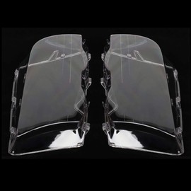CCIYU 2pc Left and Right Side Car Headlight 3 Series Headlamp Lense Clear Lens Cover Replacement fit for 2001-2003 for 325Ci;2001-2006 for M3