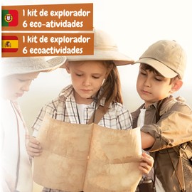 Science4you FUNtastic 80003490 Children's Explorer Kit + 4 Years - Science Kit with 6 Experiments for Children 4 Years: Explore an Ant Hill with a Magnifying Glass for Insects