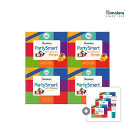 Himalaya PartySmart Chew Berry 10 Pieces x 2 Boxes + PartySmart Chew Mango 10 Pieces x 2 Boxes + / 히말라야 파티스마트 츄 베리 10개입 2박스 + 파티스마트 츄 망고 10개입 2박스 +