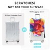 Travelkin Luggage Covers For Suitcase Tsa Approved,Suitcase Cover Protector Fit