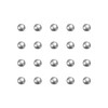 sourcing map 2500pcs 2.5mm 201 Stainless Steel Bearing Balls G100