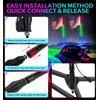 Tavaray 1PC 4FT COB LED Whip Light, Lighted Antenna Whips