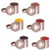 12 Pack Tea Tins Canister With Airtight Double Lids, 8