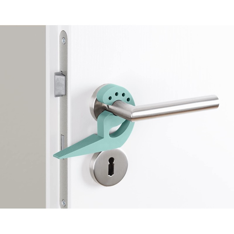 WENKO Multi-STOP® Door Stop and Window Stopper Mint - Clamp