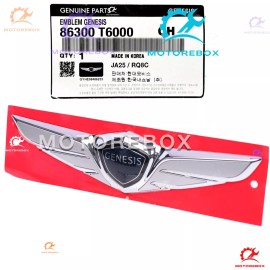 Hyundai Genuine Front Bumper Cover Emblem Logo for GENESIS GV80 2021-2024  86300T6000