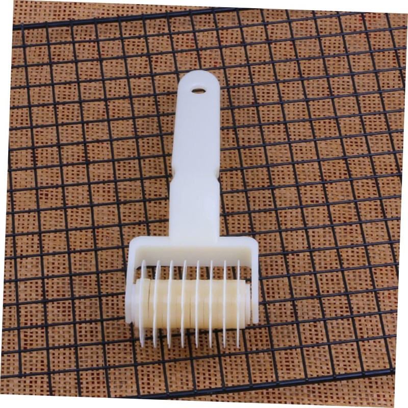 CIYODO Lattice Roller Cutter Tool White Baking Tool for Dough