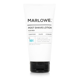 MARLOWE. No. 144 Post Shave Lotion 6 Oz, Aftershave for Men, Conditions & Hydrates Skin, After Shave Solution to Help Reduce Skin Irritation & Calm Razor Burn, Aloe Citron Scent