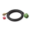 Weber Adapter Hose Q-Series and Gas Go-Anywhere Grills, 6-Feet, Black