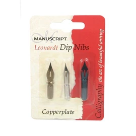 Manuscript Leonardt Dip Pen Nib Set-Copperplate