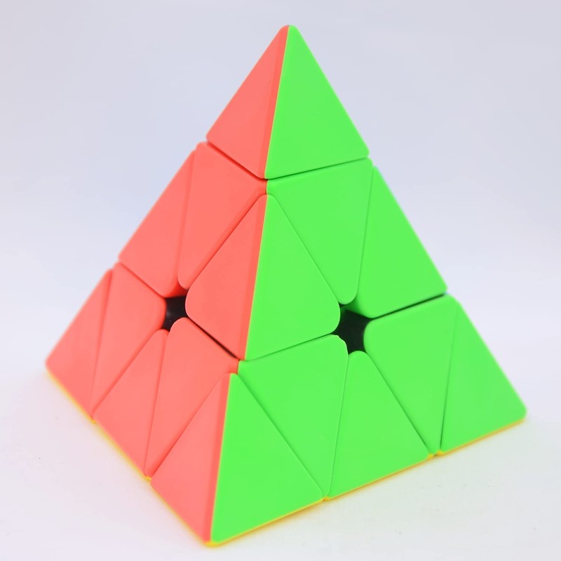Bukefuno Moyu MoFang JiaoShi Meilong Pyramid Cube stickerless Magic Cubing