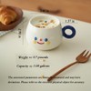 LQO Cartoon Milk Tea Ceramic Cup - Faith Design, Perfect