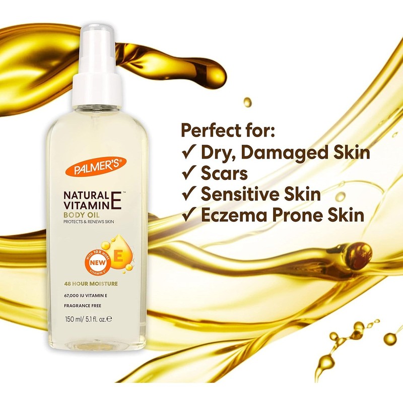 PALMER'S Palmers Nat Vit E Body Oil 150ml