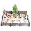 36PCS Farm Animal Toys for Kids Learning Educational Playset Simulation