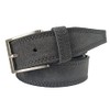 MENS BELT 100% ITALIAN GREY SUEDE BELT 35MM (LARGE 36-38