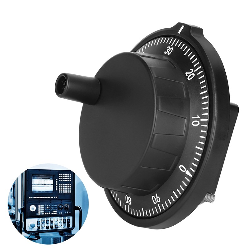 Handwheel Electronic CNC Manual Pulse Generator Hand Wheel 80mm 100PPR
