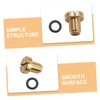 GRIRIW Radiator Expansion Tank Bleeder Screw M10*1 Fit for E36