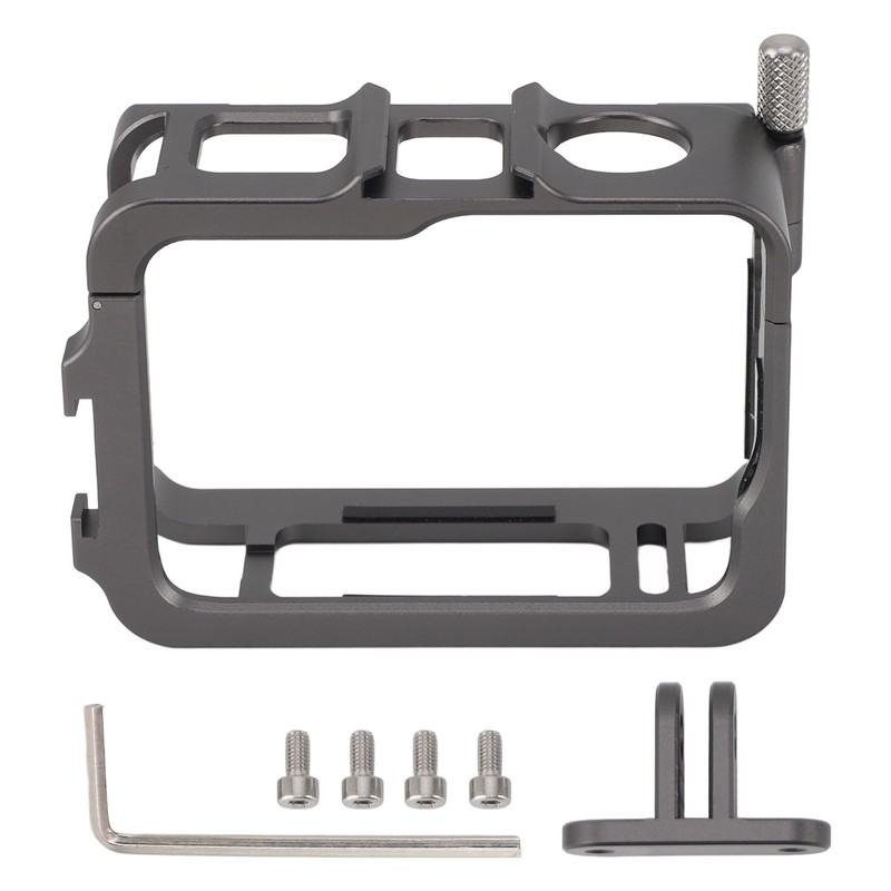 Aluminum Alloy Camera Cage Shockproof Camera Protective Frame with Cold