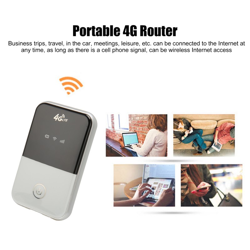 4G LTE Mobile WiFi Hotspot Intelligent Display Support 8 Users