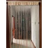 ZiDeTang Button Beaded Door Curtain Fringe Tassel Living Room Divider