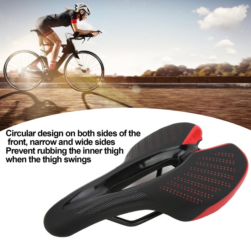 MTB Bicycle Saddle Cushion Bike Saddle Rail Hollow Breathable Soft