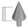 Step Drill Bit Pagoda Cone Bearing Steel Professional Reaming Chamfering
