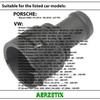 AERZETIX - C66182 - Coolant flange with gasket and clamp