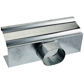 AMERIMAX HOME PRODUCTS 15010 4-Inch Mill Finish Galvanized End/Drop