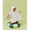 molis&co. Bath Poncho for Children Aged 7-8 Years. Zinnia Hooded