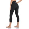 HeyNuts Workout Pro High Waisted Yoga Capris Leggings for Women,