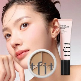 Tipit Art Primer + Cover Up Pro Concealer 2-piece set Glow Filter 02 Warm / 티핏 아트 프라이머 + 커버 업 프로 컨실러 2종 세트 글로우 필터02 웜