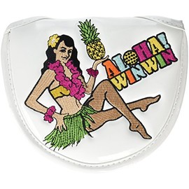 WINWIN STYLE(ウィンウィンスタイル) COVER ALOHA ! WINWIN パターカバー マレットタイプ カラー WH PCM-238
